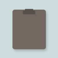 Gif of a clipboard and form
